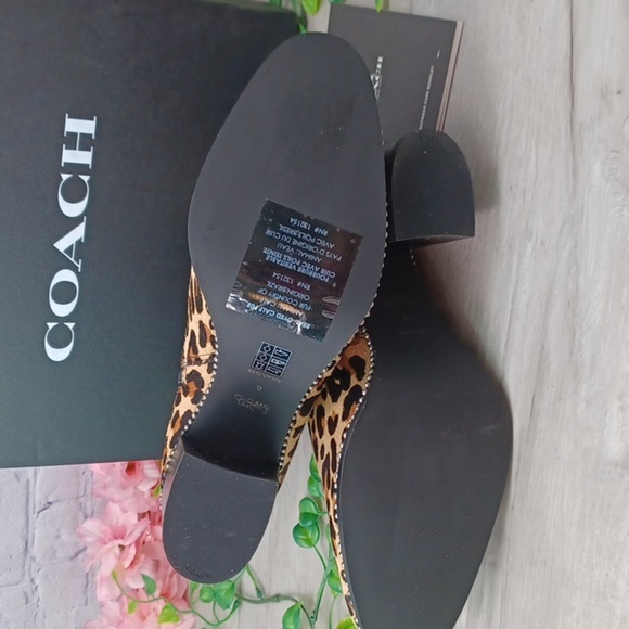 Coach Drea Beadchain Calfhair Bootie NIB - Picture 8 of 12